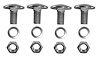 40-17908-K Bumper Bolt Kit (Inner Style), 1933-40 Ford Car, 1934-41 Ford Pickup - image 1