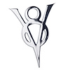 46-16608 Hood & Luggage Rack Emblem, 1934-36 Ford Car (Luggage Rack), 1934 Ford Pickup - image 1