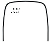 48-46108 Rear Roll-Up Window Channel Kit, 1935-36 Ford Coupe - image 1