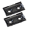 48-702336-A Door Striker Mounting Plates, 1935-39 Ford Car, 1938-52 Ford Pickup - image 1