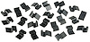 48-703536-B Window Felt Fastener Set, 1935-39 Ford - image 1