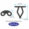 68-20002 Outer Grille Trim Clips, 1936 Ford Car - image 2