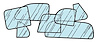 78-704220-GP Rear Window Glass Pattern, 1937 Ford Car, 1938 Ford Coupe, Ford Standard Ford Sedan, 1939-40 Ford Coupe