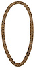 81A-13461 Tail Light Lens Gaskets, 1938-39 Ford Car - image 1