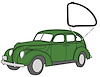 81A-735130/1 Quarter Window Seals, 1938-40 Fordor