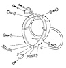 91A-13061-K Headlight Bucket, Lens & Rim Mount Kit, 1939 Ford Deluxe - image 1