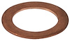 91A-2149 Brake Line Connector Gasket, 1939-48 Ford Car, 1939-47 Ford Pickup - image 1