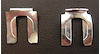 91A-9718-B Choke & Throttle Dash Grommet Clips, 1939-48 Ford Car, 1940-47 Ford Pickup