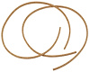 B-13066 Headlight Lens Gaskets (Cork), 1932-36 Ford Car, 1932-39 Ford Pickup