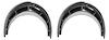 B5A-13063-K Headlight Door Trim Rings, 1955-56 Ford Car