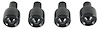 BAAA-9700-FH Fresh Air Heater Knobs, 1953-56 Ford Pickup