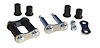 BD-2632-S Front Spring Shackles, 2” (Stainless), 1935-48 Ford Car, Ford Pickup