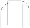 BD-5052 One Piece Door Seals (Small Door), 1935-40 Ford Coupe, Fordor, Ford Sedan Delivery