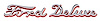 01A-16606/7-B Hood Side Emblems, 1940 Ford Deluxe