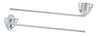 01C-8104101-C Sun Visor Brackets (Chrome), 1938 47 Ford Pickup