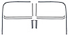 50-45983-PU-A Window Channel Kit (w/ Bumper), 1935-37 Ford Pickup