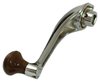 51A-7023342-A Window Crank (Chrome/Chocolate), 1946 Ford Deluxe - image 2
