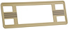 01A-4004438-AP Instrument Cluster Face Plate, 1940 Ford Standard
