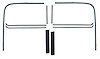 21C-45983-PU-SS Window Channel Kit (Stainless), 1938-47 Ford Pickup