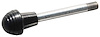 HR-62047-B Forty Style Column Tile Knob & Lever (Black), Universal - image 1