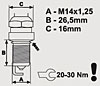 Iridium Performance Spark Plug 14mm - image 2