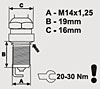 Iridium Performance Spark Plug 14mm - image 2