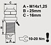 Iridium Performance Spark Plug 14mm - image 2