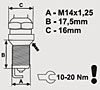 Iridium Performance Spark Plug 14mm - image 2