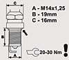 Iridium Performance Spark Plug 14mm - image 2