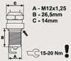 Iridium Performance Spark Plug 12mm - image 2