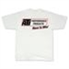 SHIRT - TEE - RACE TO WIN - YOUTH MEDIUM WHITE - image 1