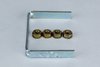 All American Nickel Water Temperature Gauge 2-1/8" Electrical - image 2