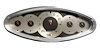 All American Nickel Package 5-Gauge Instrument Panel Includes: Speedometer (140 MPH) - image 1