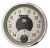 Speedtachular Speedometer/Tachometer Combo All American Nickel Style - image 1