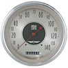 All American Nickel Speedometer 4-5/8" Electrical - image 1