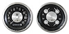 All American Tradition 2-Gauge Set 3-3/8" Electrical Speedometer (140 mph) - image 1