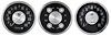 All American Tradition 3-Gauge Set 4-5/8" Electrical Speedometer (140 mph) - image 1