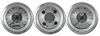 All American Series 3-Gauge Set 3-3/8" Electrical Speedometer (140 mph) - image 1