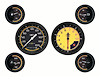 AX01YBLC Auto Cross Yellow 6 Gautoge Set-GM - image 1