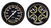 AX02YBLF Classic Instruments Auto Cross Yellow 6 Gauge Set - image 1