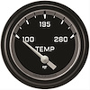 Autocross Grey w/ Black Bezel 2 ? Water Temp. Short Sweep Includes Temp Sender - image 1
