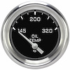 AX228GAPF Autocross Gray 2 5/8in. Oil Temperature Gauge - image 1