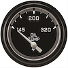 Autocross Grey w/ Black Bezel 2 ? Oil Temp. Short Sweep - image 1