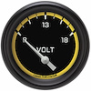 AX230YBPF Autocross Yellow 2 5/8in. Volt Gauge - image 1