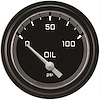 Autocross Grey w/ Black Bezel 2 ? Oil Press 100psi Short Sweep - image 1