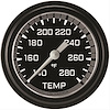 Autocross Grey w/ Black Bezel 2 ? Coolant Temp Full Sweep Includes Temp Sender - image 1