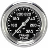 AX327GAPF Autocross Gray 2 5/8in. Transmission Temperature Gauge - image 1