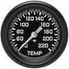 AX329GBPF Autocross Gray 2 5/8in. Stock Elimin.ator Temp. Gauge - image 1