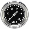 AX330GAPF Autocross Gray 2 5/8in. Voltage Gauge - image 1