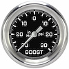 AX341GAPF Autocross Gray 2 5/8in. Boost/Vacuum Gauge - image 1
